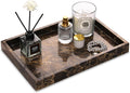 Dark Brown Natural Stone Marble Vanity Tray
