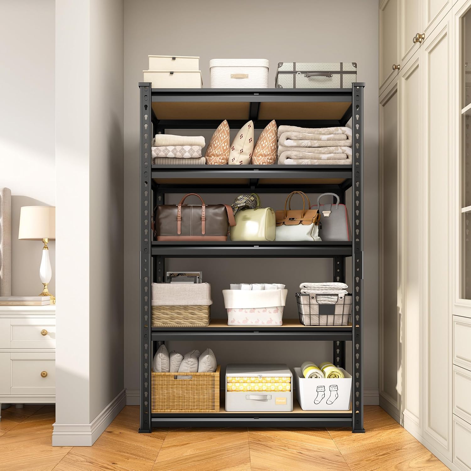 5‑Tier Heavy‑Duty Storage Shelving Unit