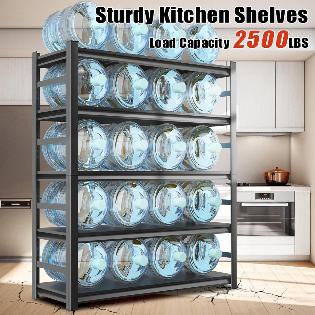 5‑Tier Heavy Duty Metal Storage Shelving Unit